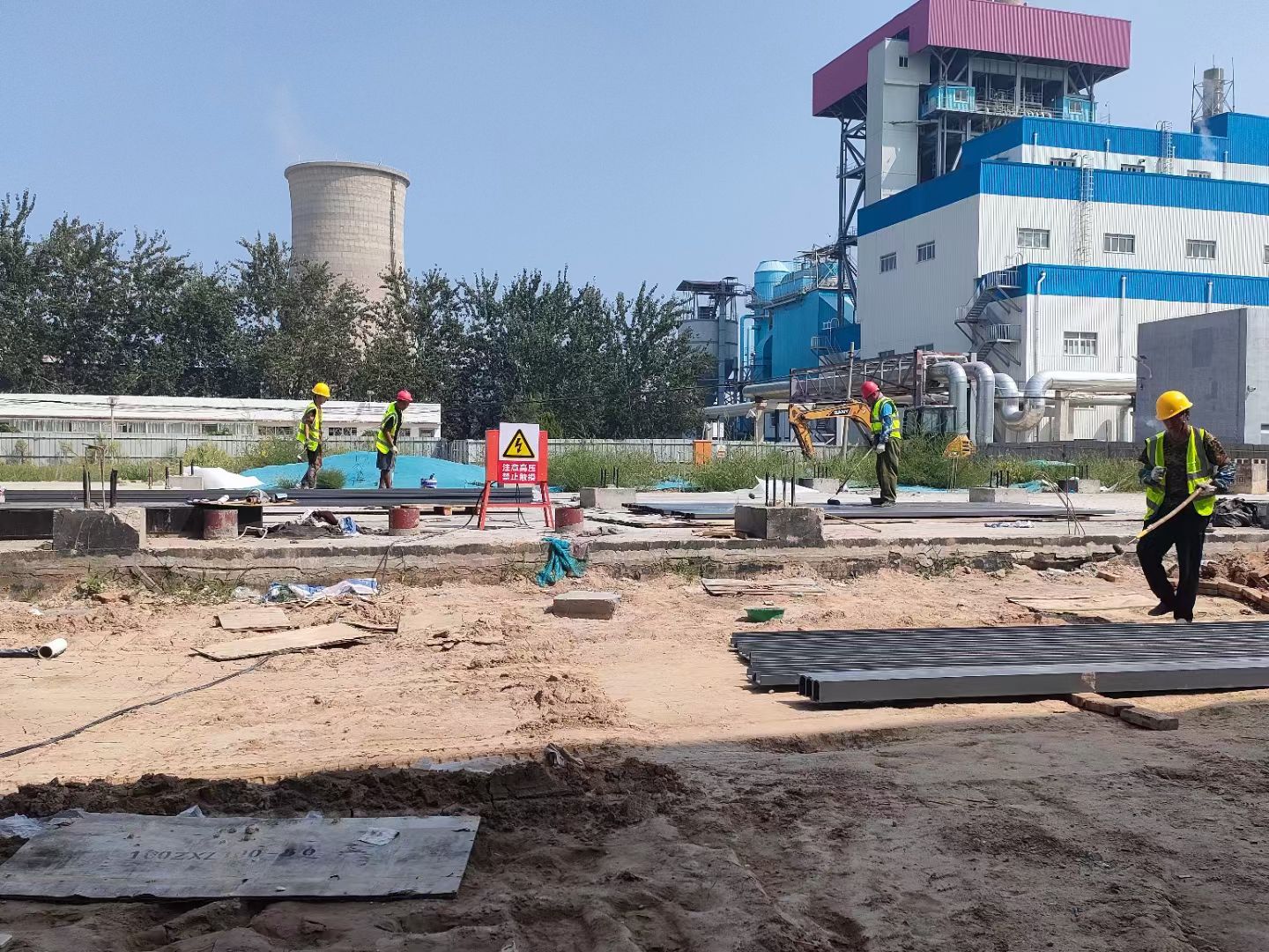 Industrial water reuse project water treatment project